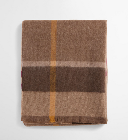 Barbour Rosefield Tartan Scarf Muted Tartan