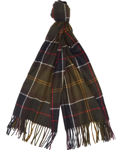 Barbour Hailes Tartan Scarf Classic Tartan