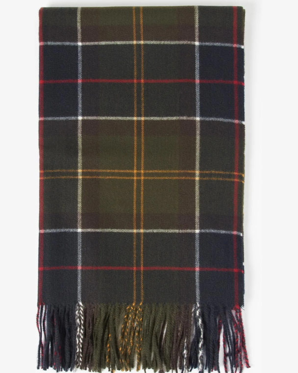 Barbour Hailes Tartan Scarf Classic Tartan
