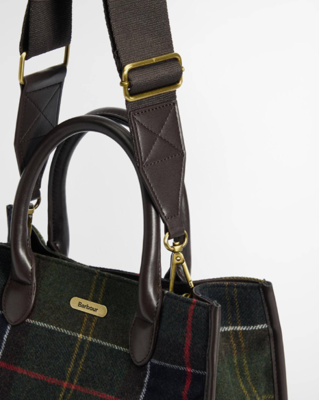 Barbour Barrhill Tartan Tote Bag