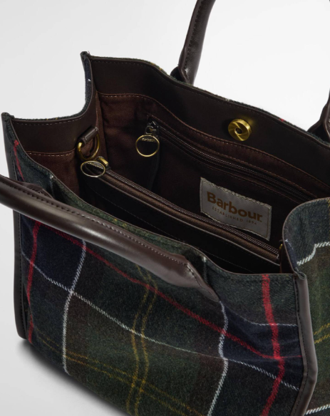 Barbour Barrhill Tartan Tote Bag