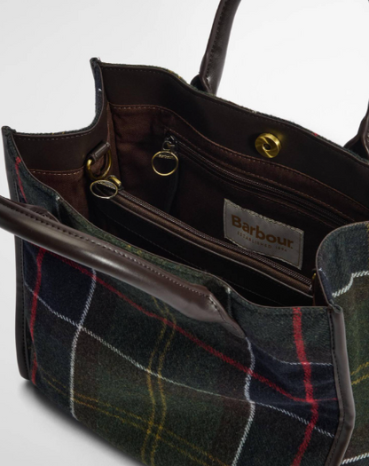 Barbour Barrhill Tartan Tote Bag