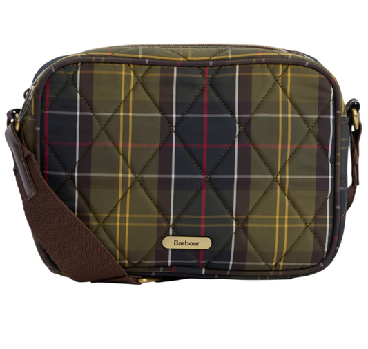 Barbour Quilted Crossbody Bag Classic Tartan