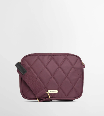 Barbour Quilted Crossbody Bag Fig