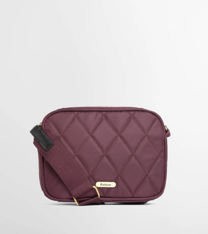 Barbour Quilted Crossbody Bag Fig