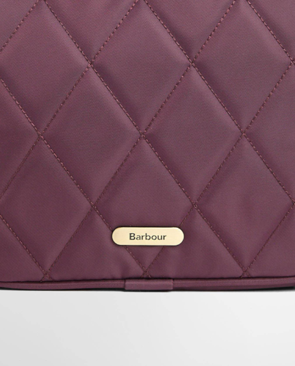 Barbour Quilted Crossbody Bag Fig