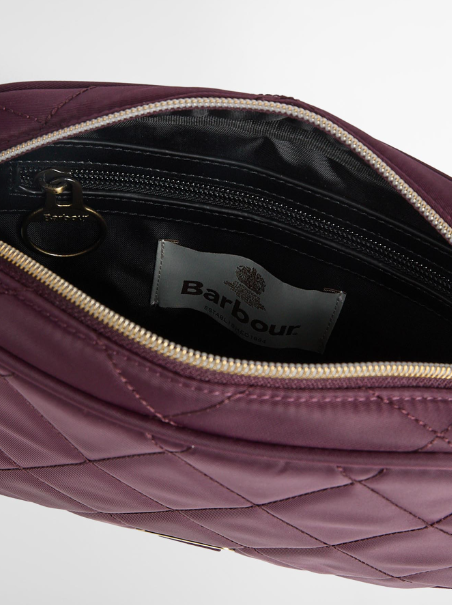 Barbour Quilted Crossbody Bag Fig