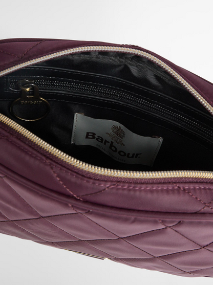 Barbour Quilted Crossbody Bag Fig