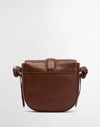Barbour Elm Leather Crossbody Bag Brown