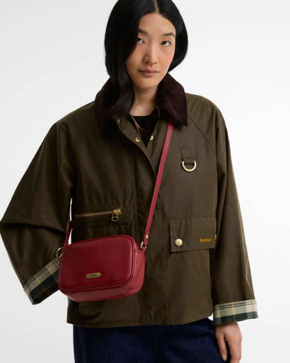 Barbour Daphne Mini Leather Crossbody Bag