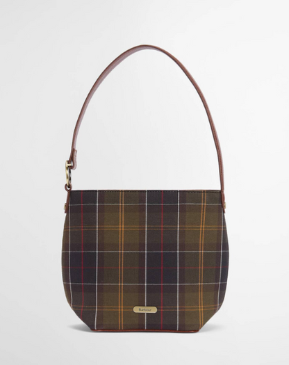 Barbour Cedar Tartan Bucket Bag