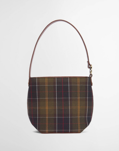 Barbour Cedar Tartan Bucket Bag