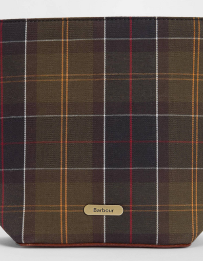 Barbour Cedar Tartan Bucket Bag