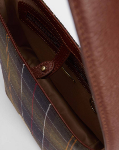 Barbour Cedar Tartan Bucket Bag