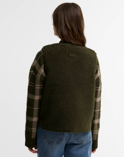 Barbour Bowes Fleece Gilet Olive