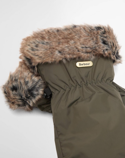 Barbour Primrose Mitts Forest