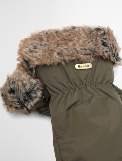 Barbour Primrose Mitts Forest