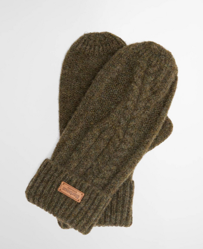 Barbour Elsdon Mittens Olive