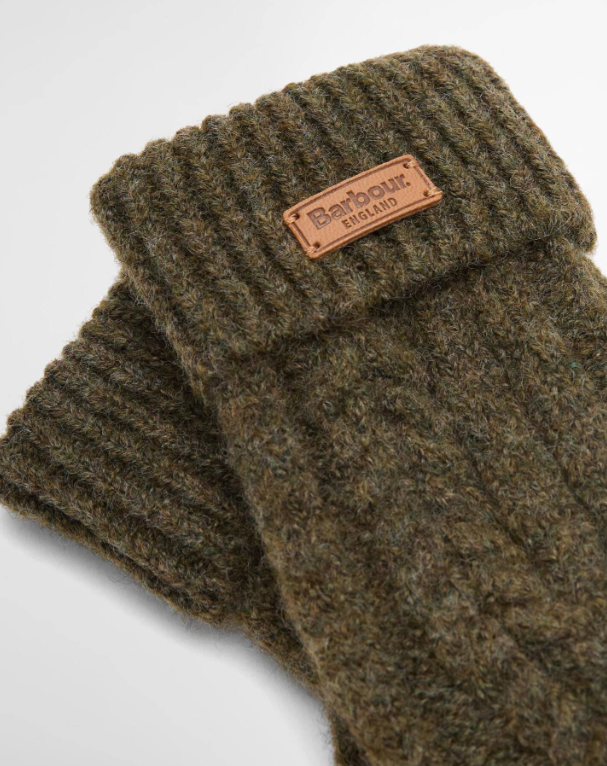 Barbour Elsdon Mittens Olive