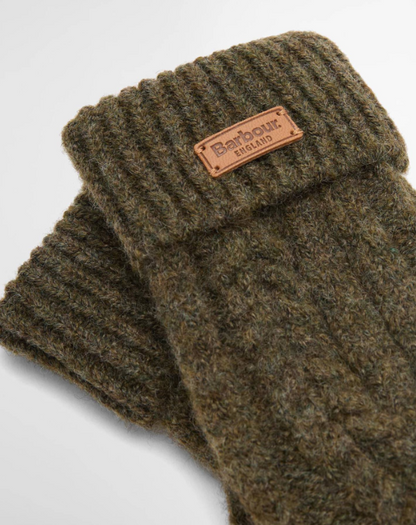 Barbour Elsdon Mittens Olive