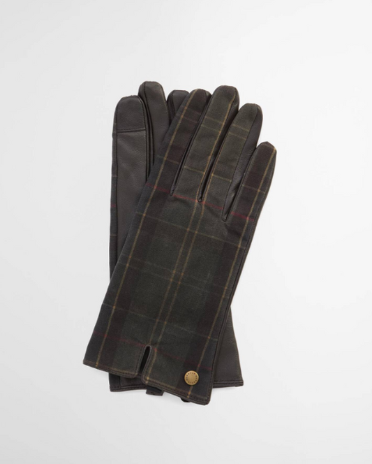 Barbour Scarlet Tartan Gloves Classic Tartan
