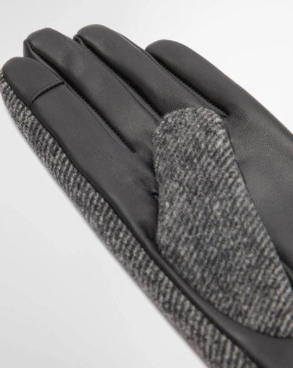 Barbour Bothal Gloves Charcoal Grey