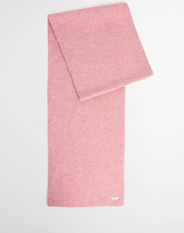 Barbour Winona Beanie & Scarf Gift Set Pink
