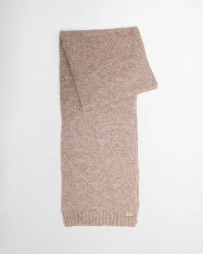 Barbour Emmie Beanie & Scarf Gift Set Taupe Mix