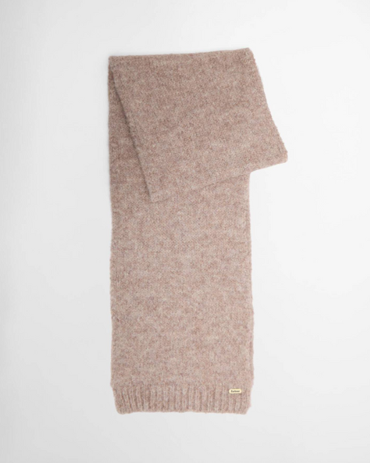 Barbour Emmie Beanie & Scarf Gift Set Taupe Mix