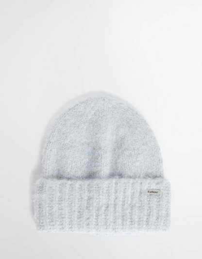 Barbour Emmie Beanie & Scarf Gift Set Soft Blue