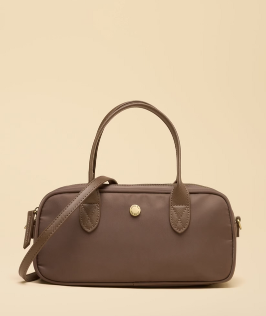 Joules Edie East West Zip Crossbody Bag Mocha
