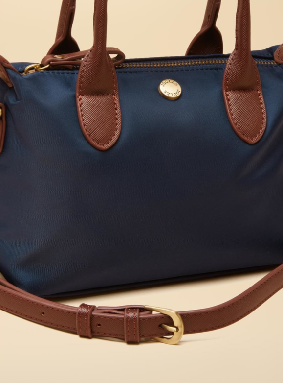 Joules Edie Mini Crossbody Handbag Navy