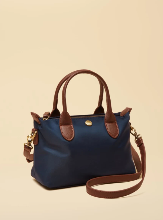 Joules Edie Mini Crossbody Handbag Navy