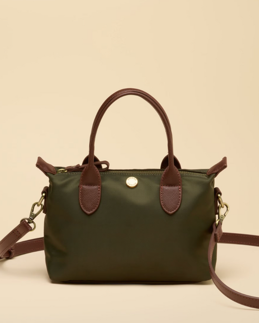 Joules Edie Mini Crossbody Handbag Khaki Green