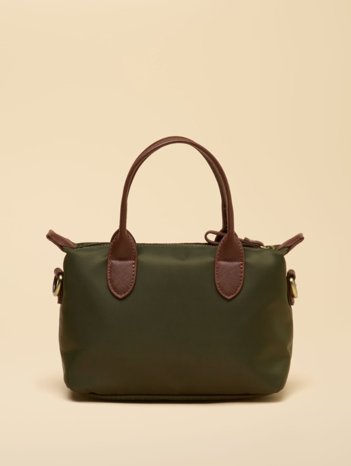 Joules Edie Mini Crossbody Handbag Khaki Green