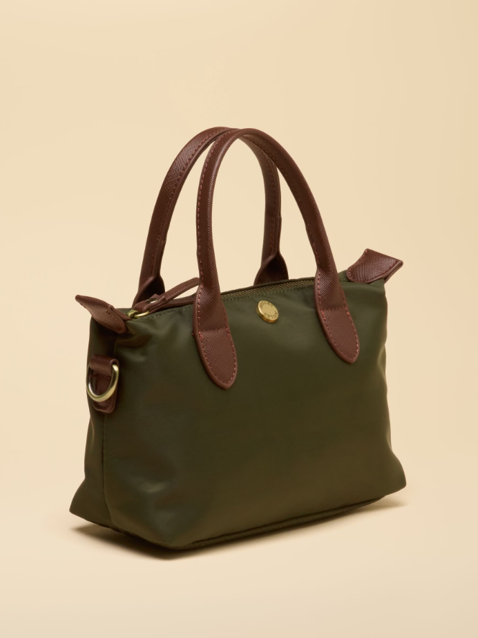 Joules Edie Mini Crossbody Handbag Khaki Green