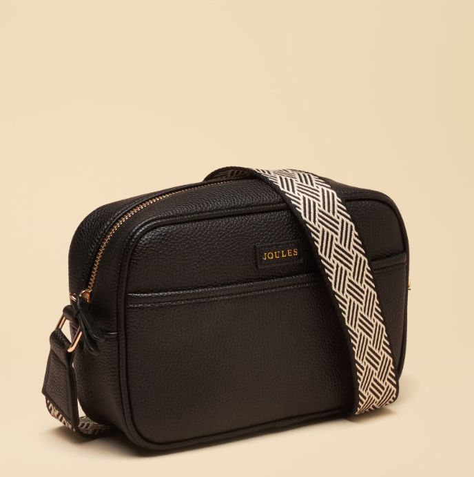 Joules Trent Crossbody Bag Black