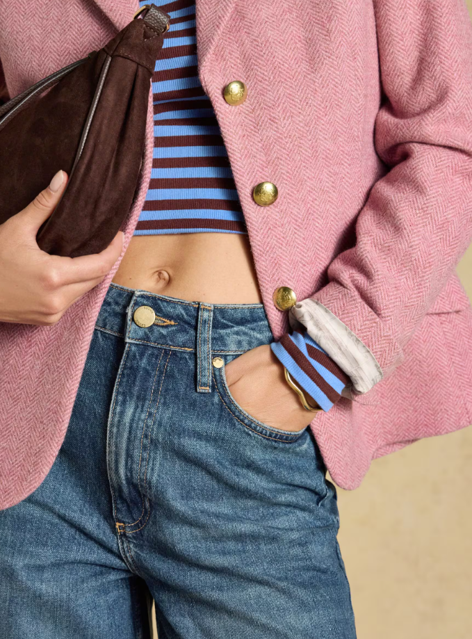 Joules Canterley Blazer Pink