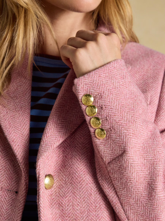 Joules Canterley Blazer Pink