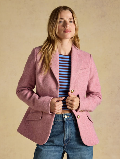 Joules Canterley Blazer Pink