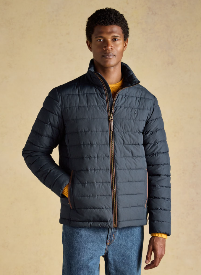 Joules Heritage Padded Coat Navy