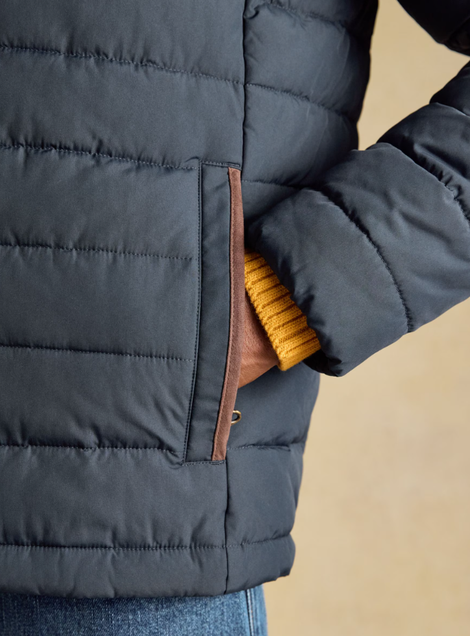 Joules Heritage Padded Coat Navy