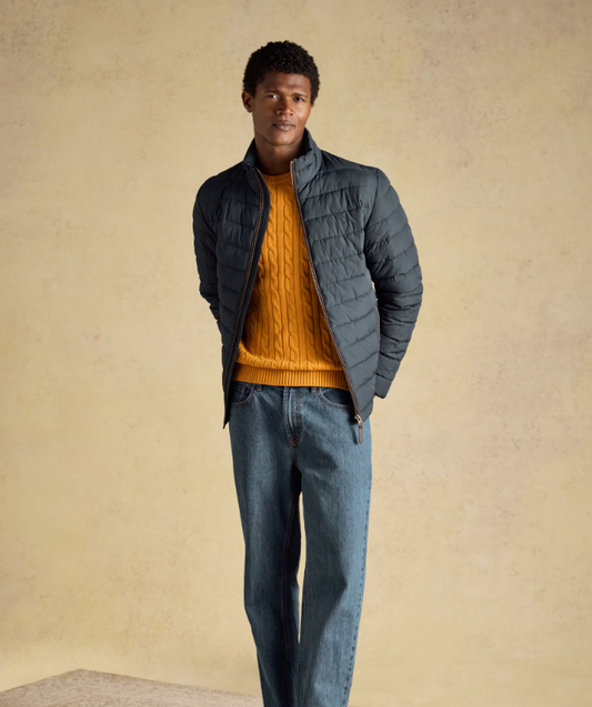Joules Heritage Padded Coat Navy