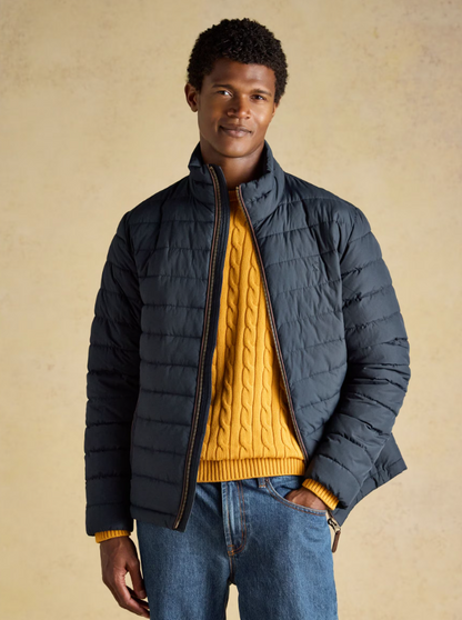 Joules Heritage Padded Coat Navy