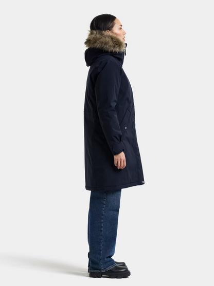 Didriksons Erna Parka Dark Night Blue