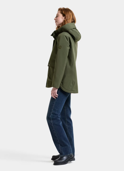 Didriksons Daniella Waterproof Jacket Deep Green