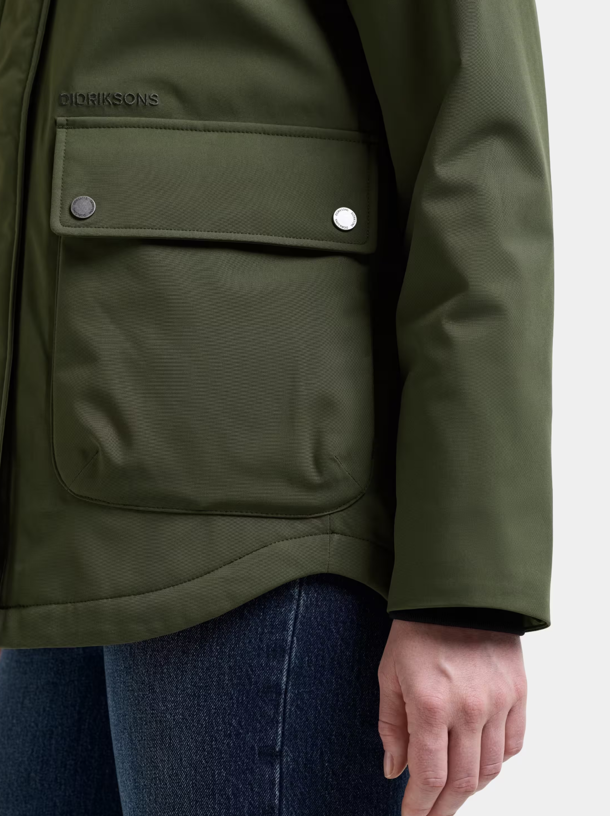 Didriksons Daniella Waterproof Jacket Deep Green