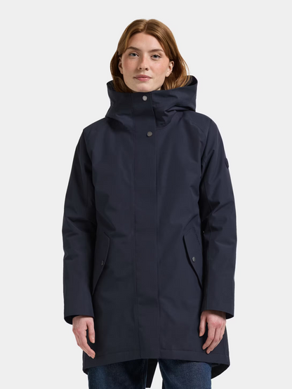 Didriksons Alana Parka Dark Night Blue