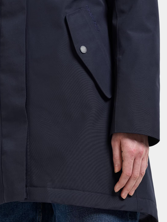 Didriksons Alana Parka Dark Night Blue