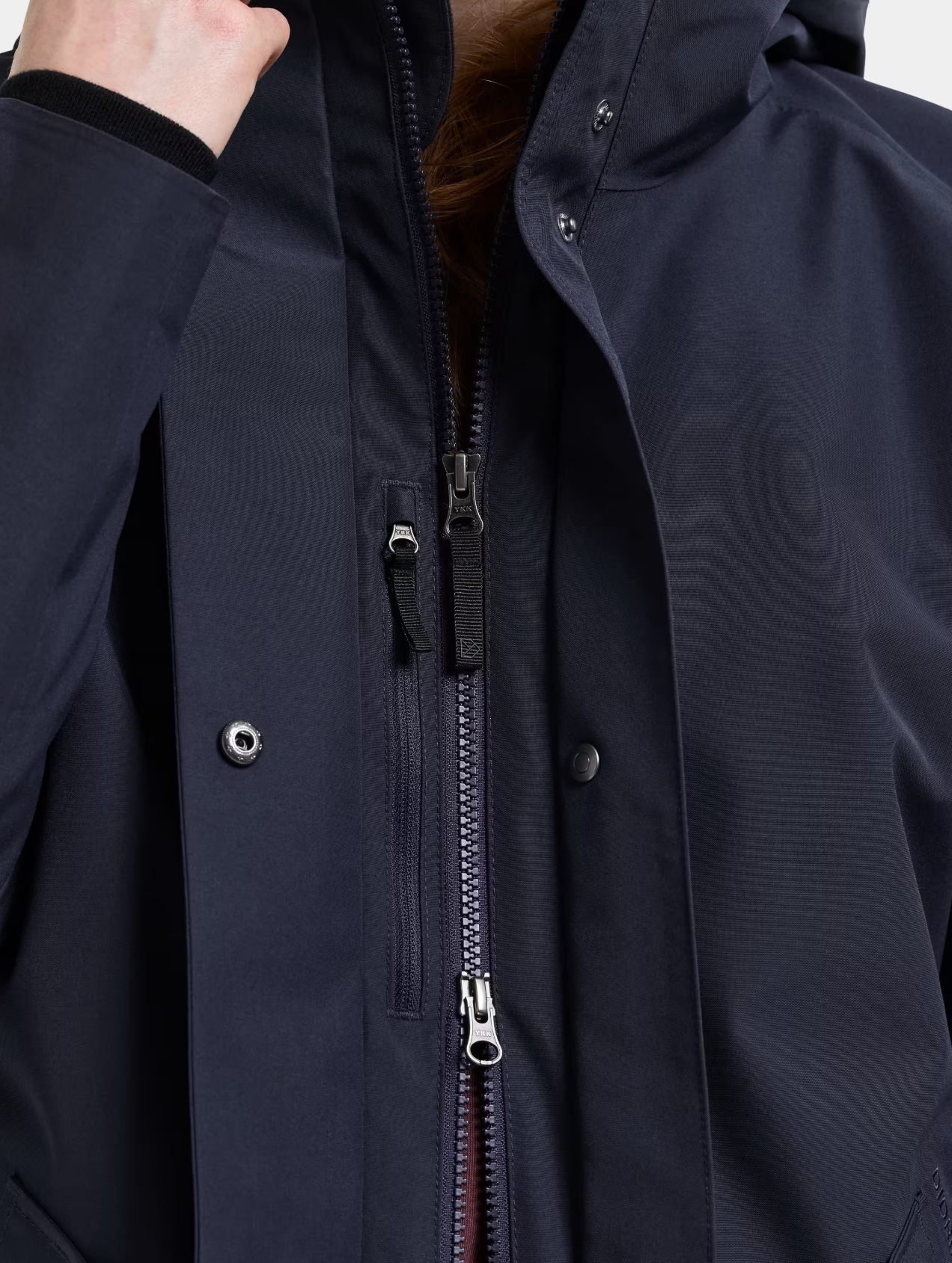 Didriksons Alana Parka Dark Night Blue